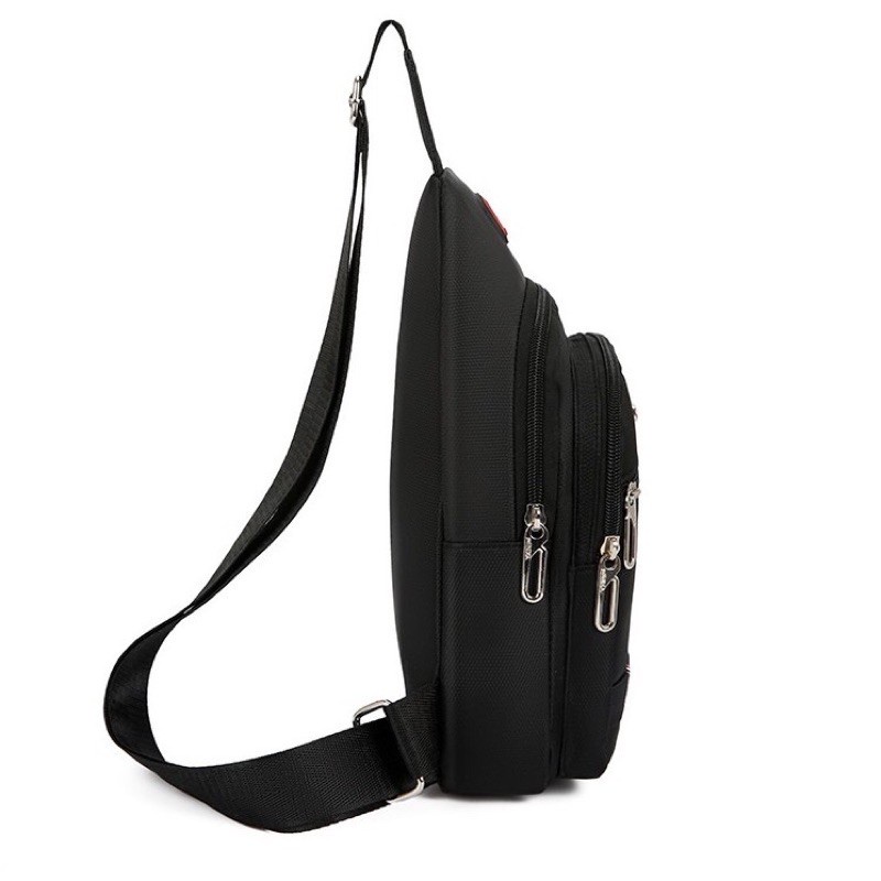 Túi đeo chéo nam đi học vải canvas unisex thời trang giá rẻ TĐC - 05 | BigBuy360 - bigbuy360.vn