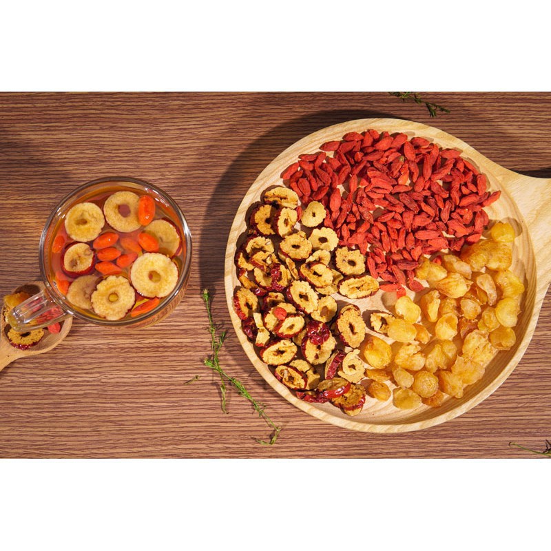 Trà Long Nhãn, Táo Đỏ, Kỷ Tử, Trà Dưỡng Tâm Mộc Sắc (Mẫu Thử) | BigBuy360 - bigbuy360.vn