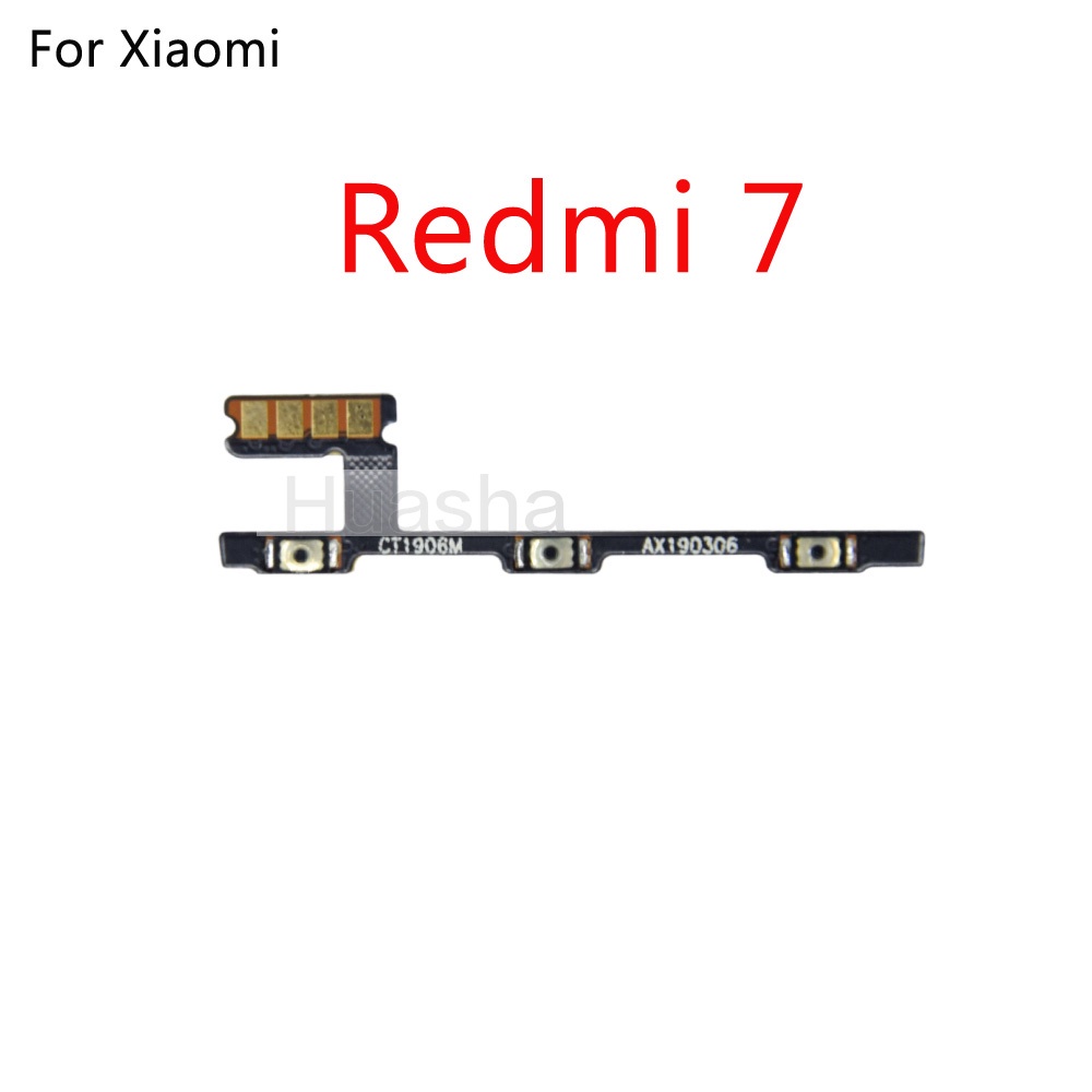 Cáp Nút Âm Lượng Cao Cấp Cho Xiaomi Redmi 8 7 6 Pro 7A Note 6 7 8 Pro