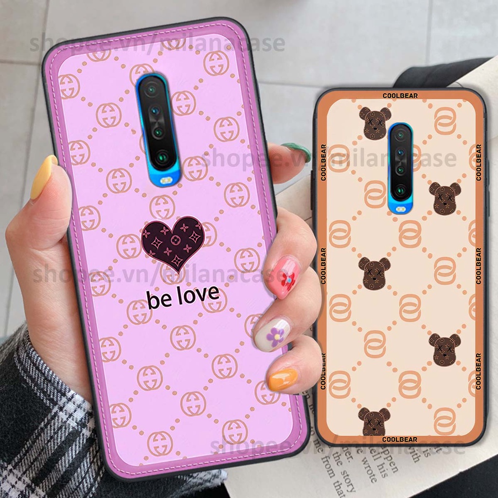 Ốp Xiaomi Redmi K30 / Redmi K30 5G hình trái tim be love tình yêu siêu đẹp, cá tính, thời trang