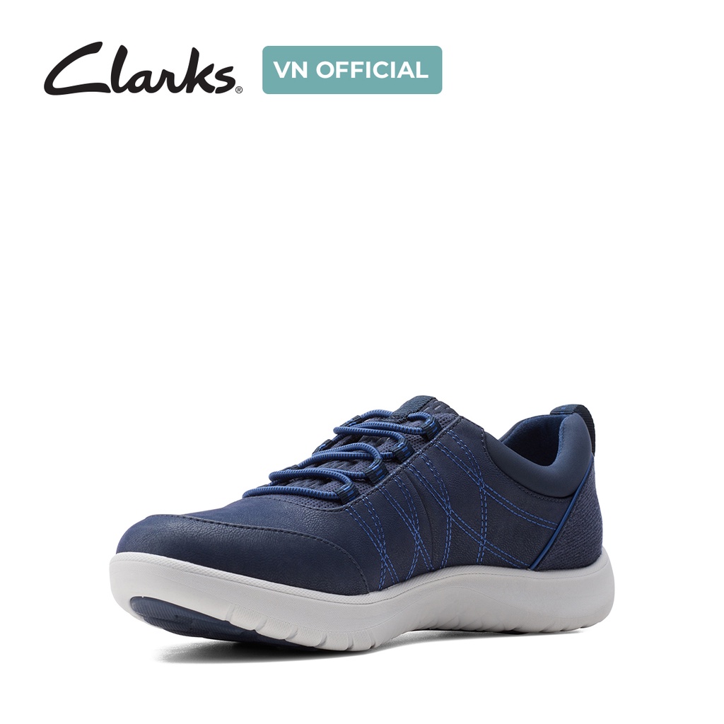 Giày Lười Nữ CLARKS Adella Holly màu Navy
