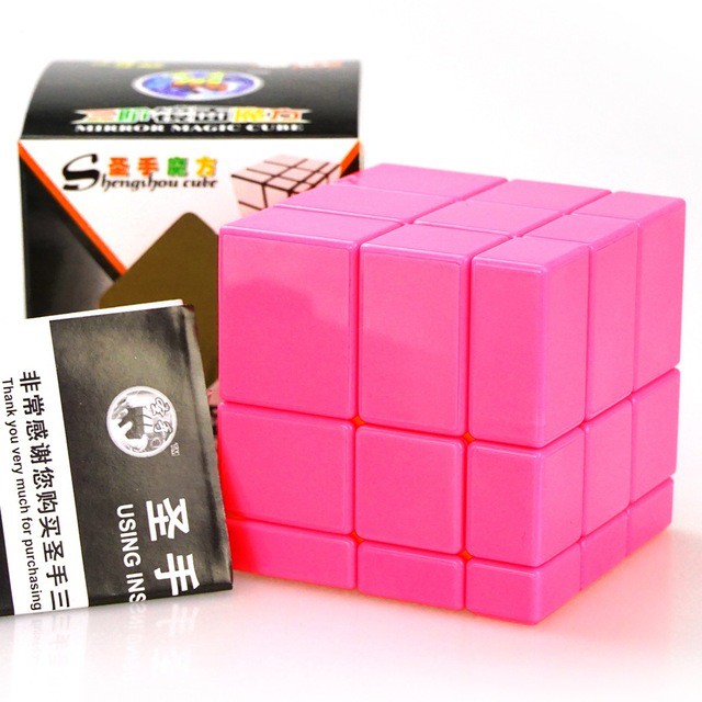 ShengShou Mirror Cube 3x3 Magic Cube sengso 3x3x3 speed Rubik's cube puzzle toys shengshou Mirror Khối rubik 3x3x3 57mm thú vị