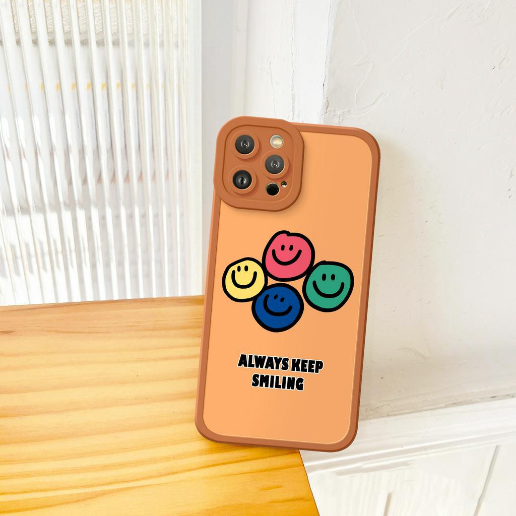Ốp lưng iphone Smiling cạnh vuông 6/6plus/6s/6splus/7/7plus/8/8plus/x/xs/11/12/13/14/pro/max/promax/plus/shin/case