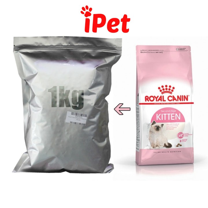 Thức Ăn Hạt Khô Cho Mèo Con Royal Canin Kitten 1kg - iPet Shop