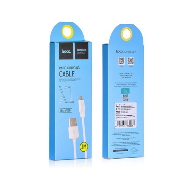 Cáp Hoco X1 - Micro Usb