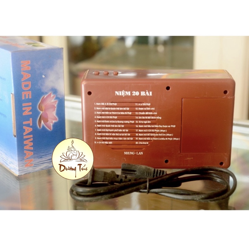 Máy Tụng Kinh - Niệm Phật 20 Điệu