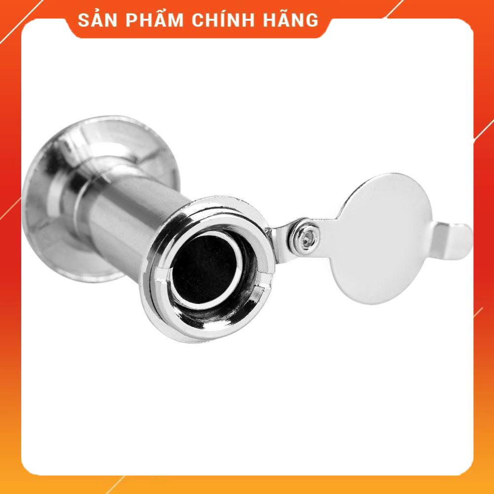 MẮT THẦN GẮN CỬA INOX CAO CẤP GÓC NHÌN 200 ĐỘ