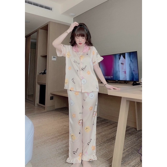 (💋 Sỉ ri 10 bộ lộn xộn màu, sl ib)Tiểu thư cổ sen hãng LIN