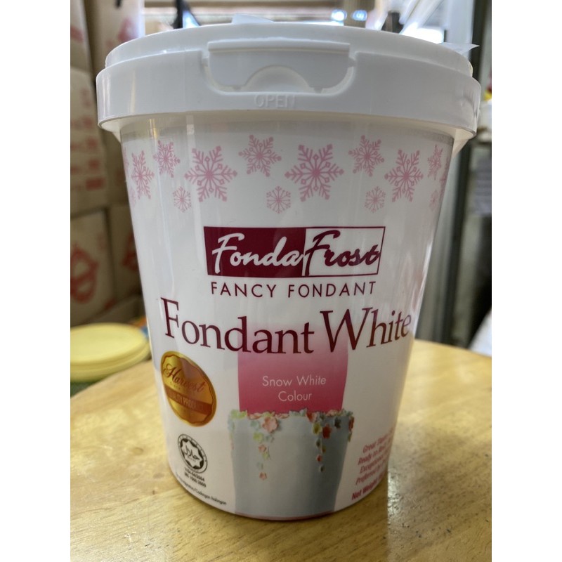 Đường Fondant White Fancy Trắng 1kg/hộp