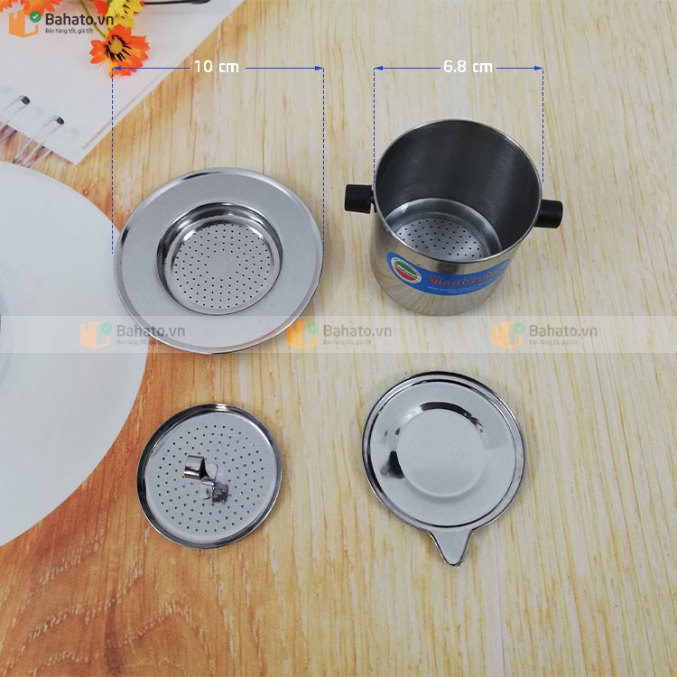 Phin pha cà phê inox Tân Tiến Đạt 68mm