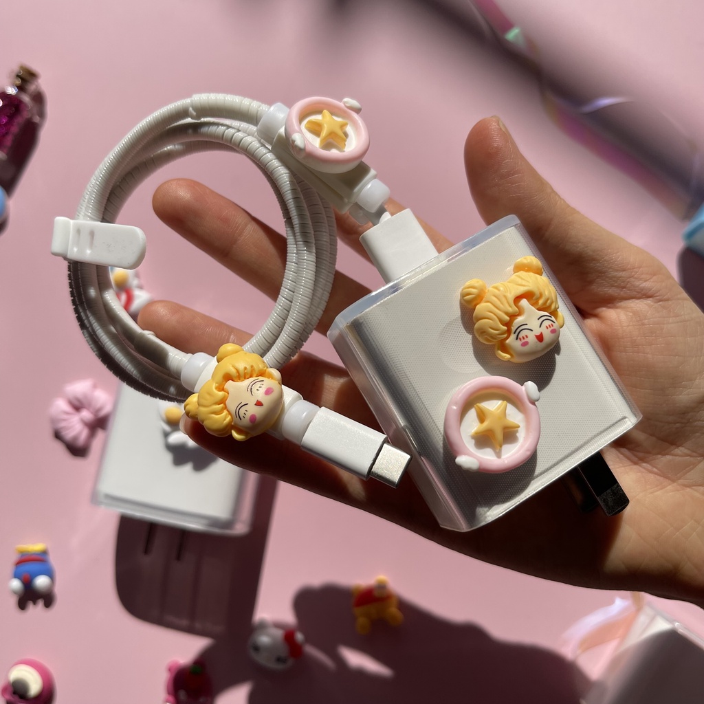 Vỏ bộ sạc TPU mềm trong suốt với phụ kiện tự làm cho OPPO 33W 10W 18W 20W 30W 65w 65w 5/Reno 5 Pro 7 Realme 5