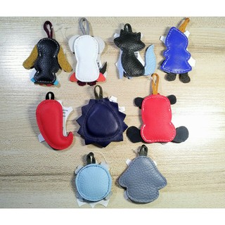 Móc khóa da handmade 100% da bò thật