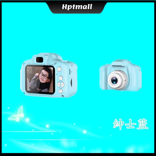 Camera quay video kỹ thuật số mini HD 8MP chống sốc có thể sạc lại cho trẻ em
