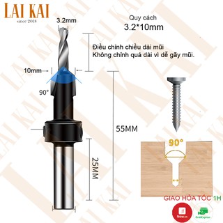 Mũi khoan âm vít doa lỗ vít