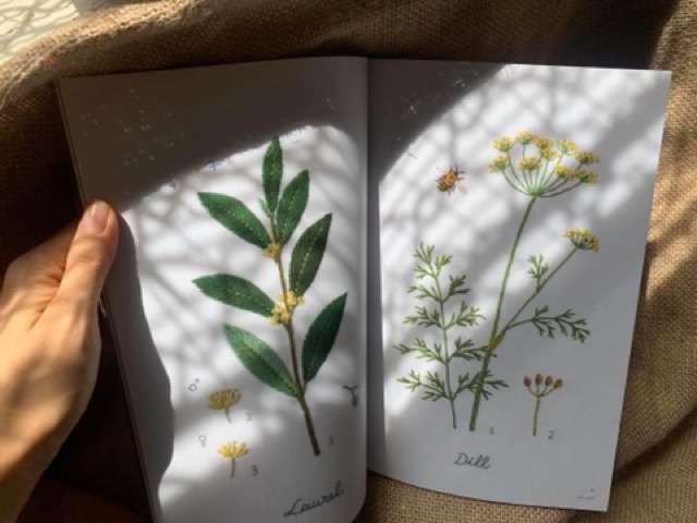 Set hướng dẫn thêu chủ đề “KITCHEN GARDEN”