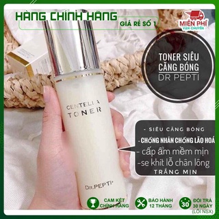 Nước Thần Siêu Căng Bóng Centella Toner - Dr.Pepti