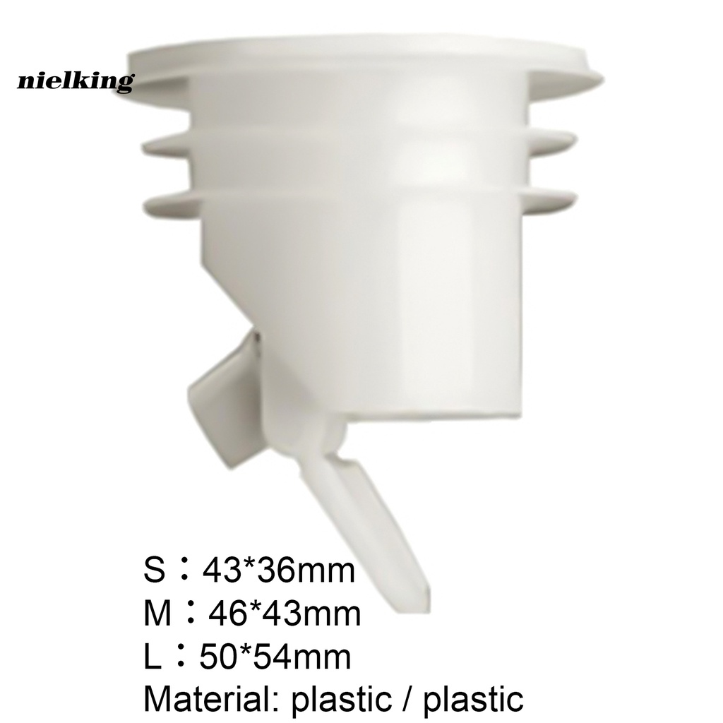 Lõi dẫn nước cống thoát nước chống mùi hôi nắp mở nhanh màu trắng tiện dụng dành cho nhà tắm