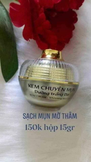 Kem mụn dưỡng trắng da,mờ thâm,giữ ẩm và chống nắng Huỳnh Đỗ