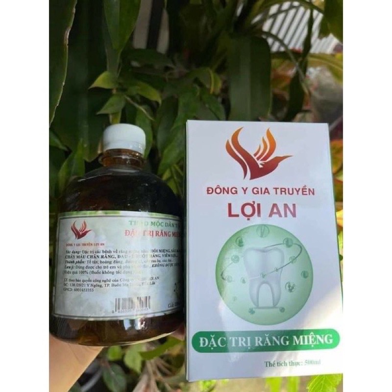 (100% Thảo dược) Nước súc miệng thảo dược Lợi An