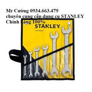 Bộ cờ lê hai đầu mở 6 chiếc stanley 73-663