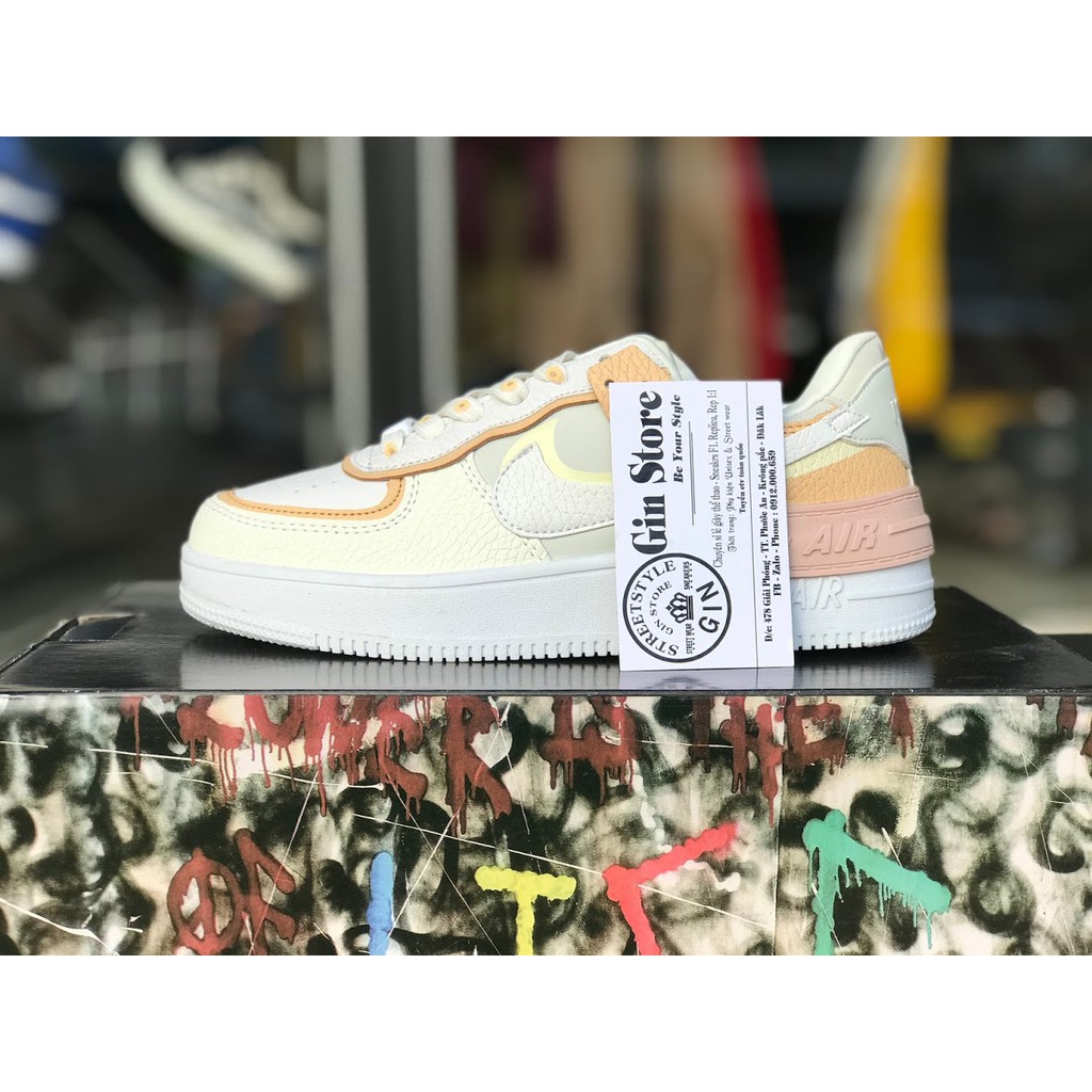 Giày AF1 hoa cúc vàng - Gin store