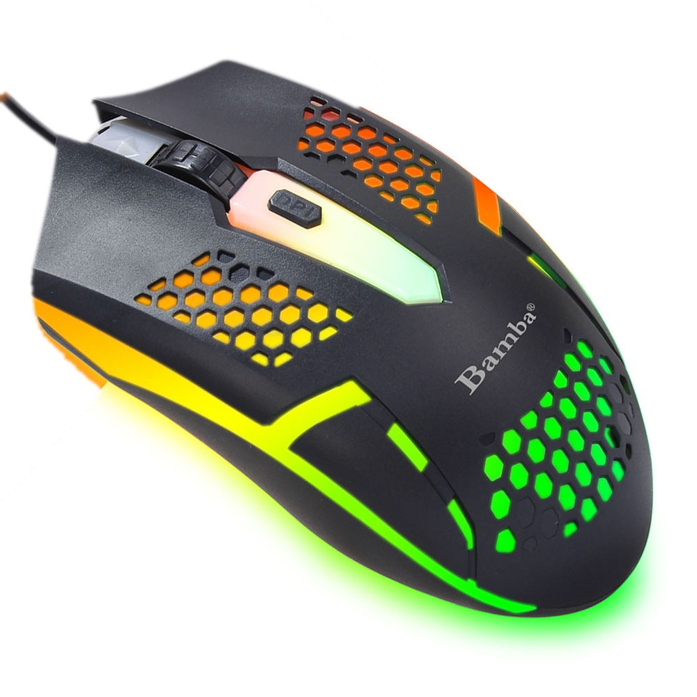 Chuột gaming có dây B11 Led RGB siêu đẹp - Mouse B11 có Led RGB