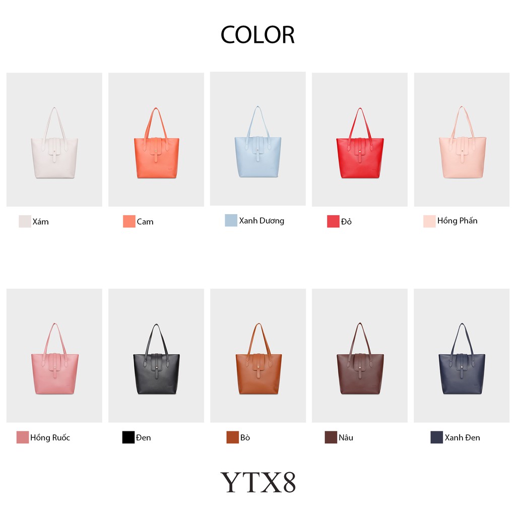 Túi xách nữ thời trang YUUMY YTX8 nhiều màu lata