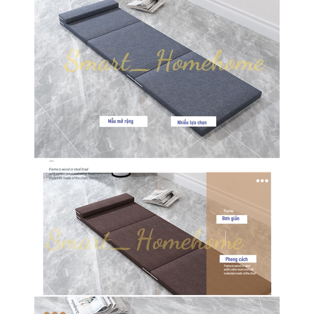 Nệm gấp văn phòng nghỉ trưa trải sàn - ngồi gấp gọn nhiều chức năng smart_homehome RE0446