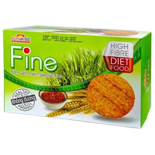 Bánh yến mạch - gạo lứt - fine - 178g