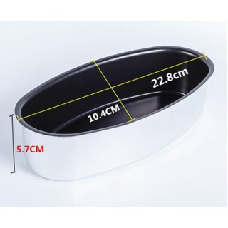 Khuôn Oval Bầu Dục Trắng - Đen