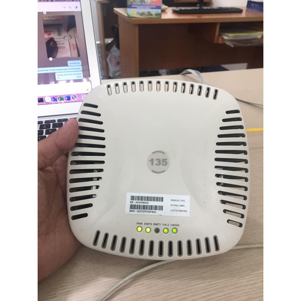 Wifi Aruba AP135 siêu chịu tải- full phụ kiện. | BigBuy360 - bigbuy360.vn