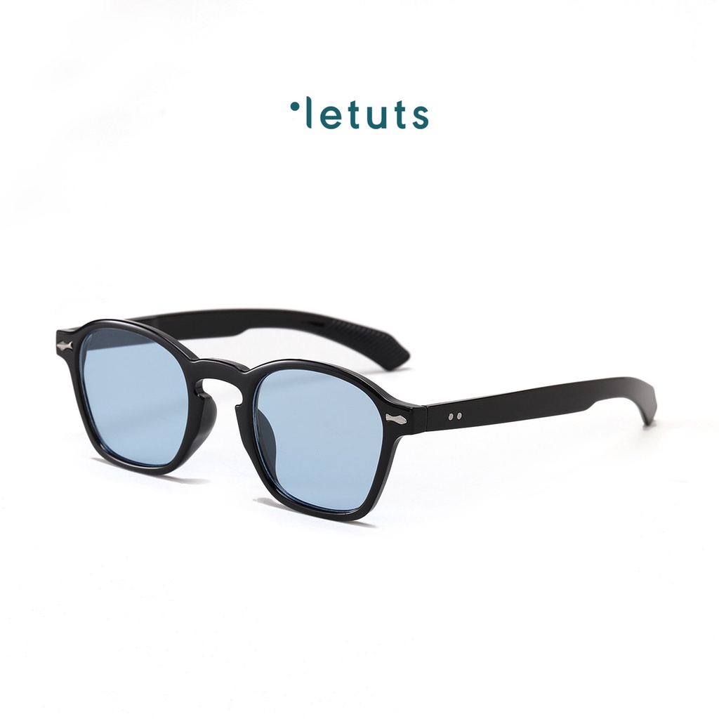 Gọng râm UV400 nam nữ dáng vuông nhựa dẻo 3 màu thời trang LTR00050