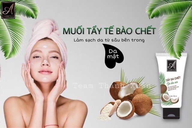 TẨY DA CHẾT SỢI DỪA NON ACOMETIC MẪU LỚN