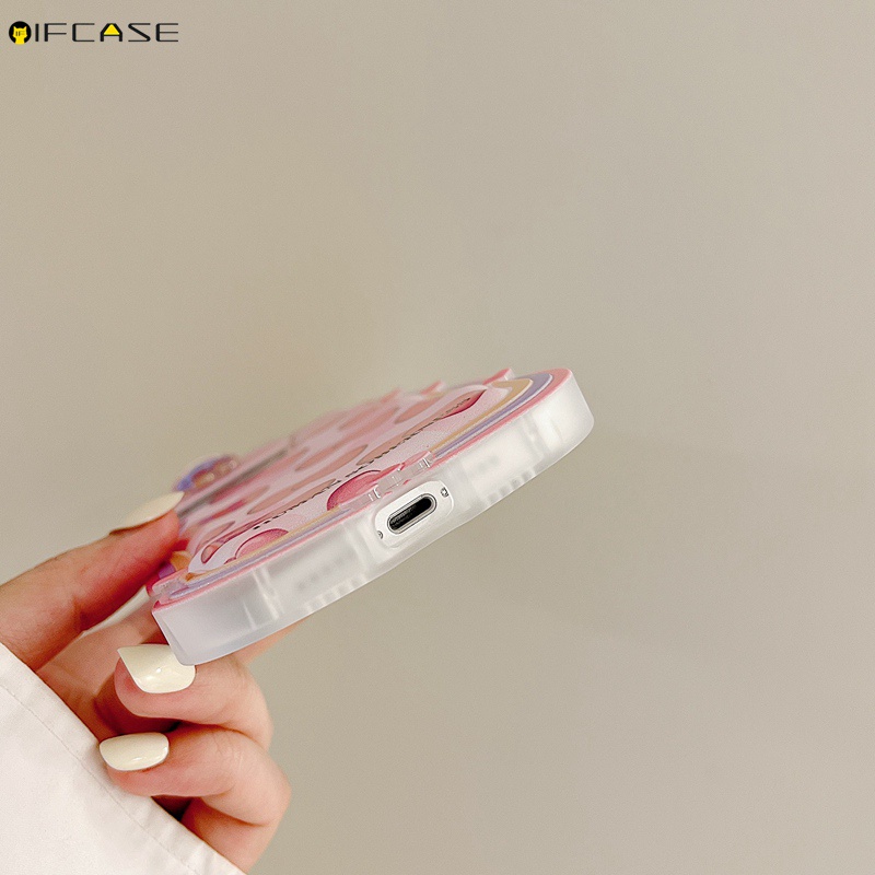 Ốp Điện Thoại Mềm Chống Sốc Tích Hợp Gương Trang Điểm Cho iPhone 13 12 11 Pro XS Max XR X