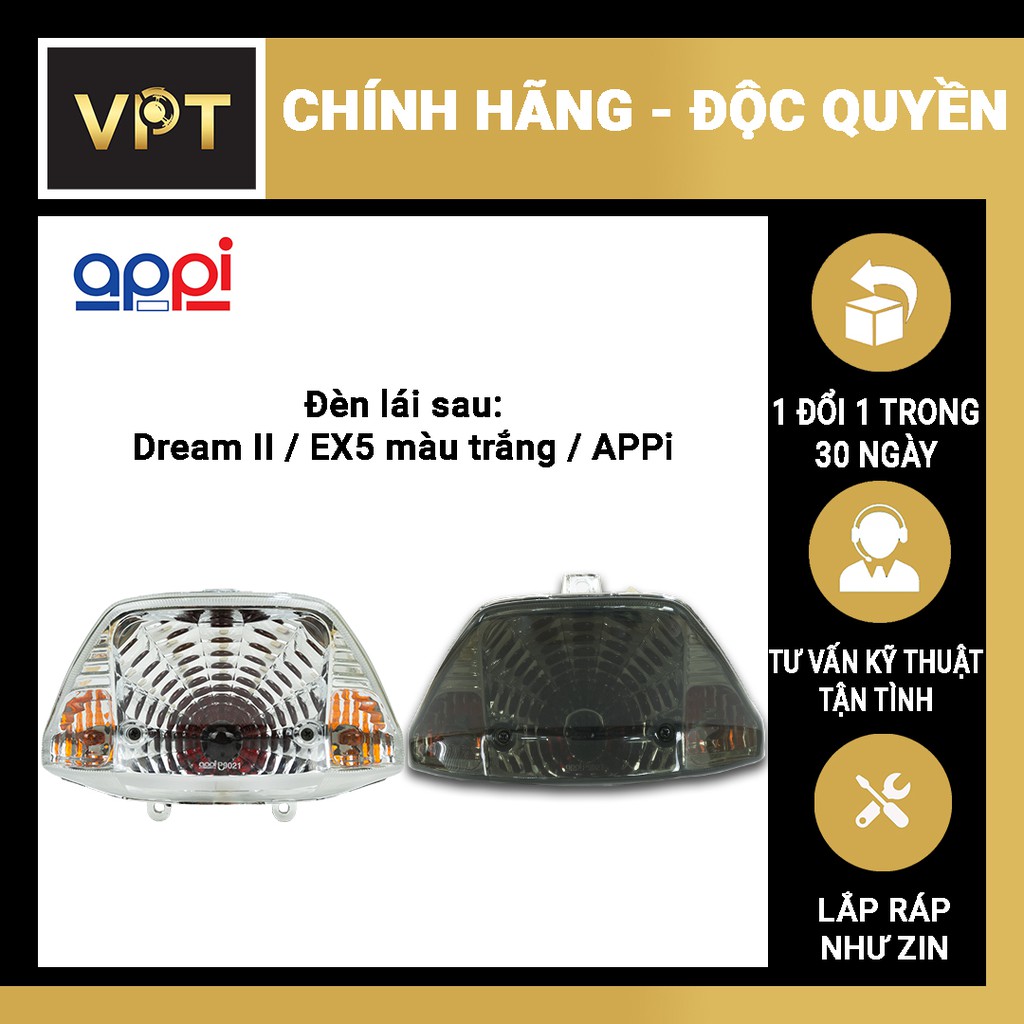 Đèn Hậu Xe DREAM II APPI[1 ĐỔI 1 TRONG 30 NGÀY]