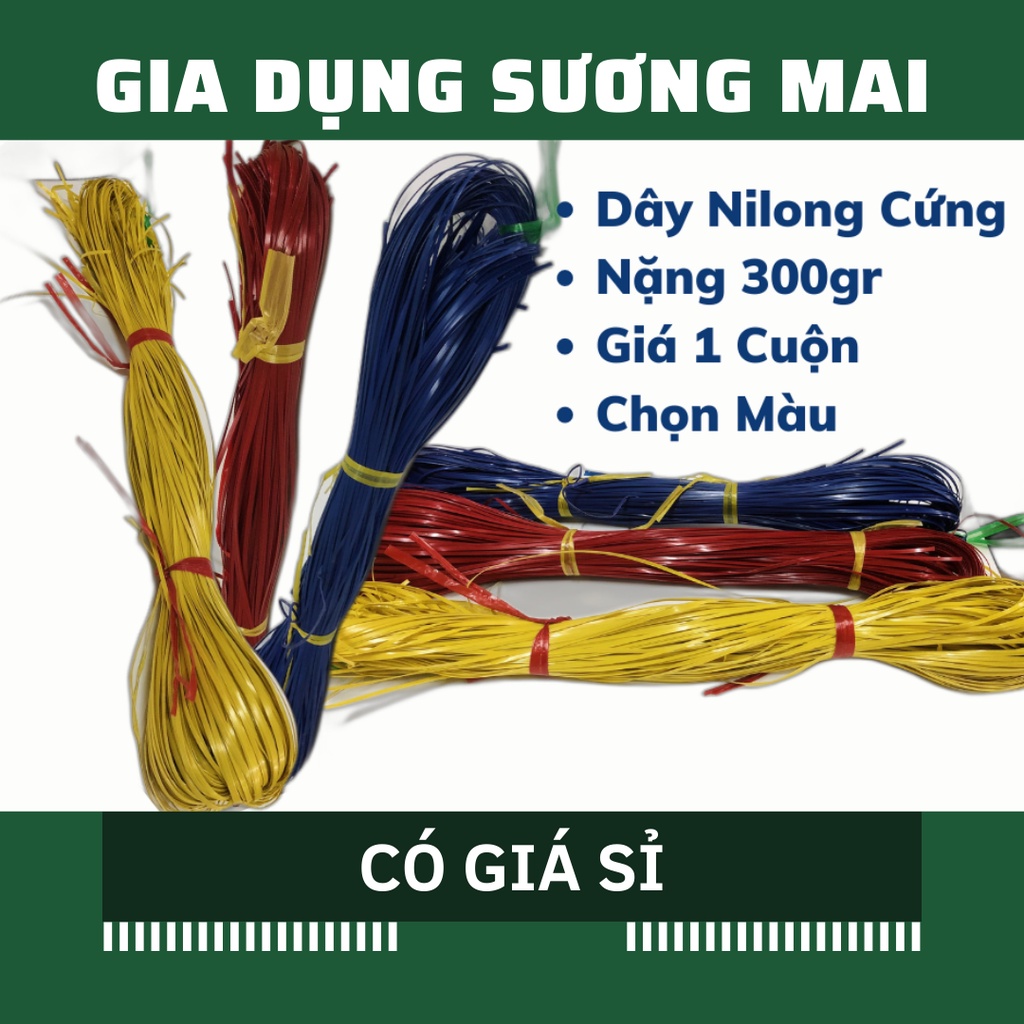 [Giá Sỉ] Dây Nilong Cứng 300gr Buộc Hàng, Gói Bánh Chưng Bánh Tét