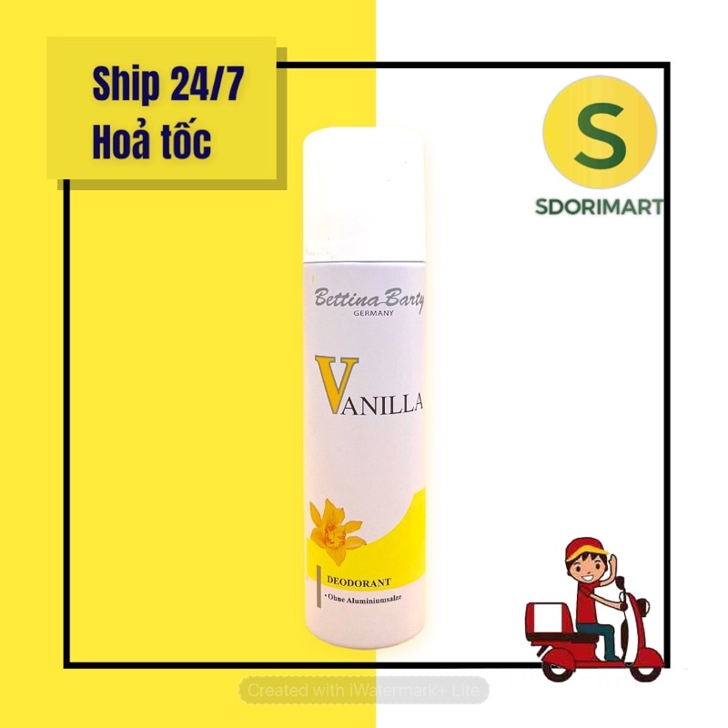 💃💃 Xịt khử mùi toàn thân Vanilla