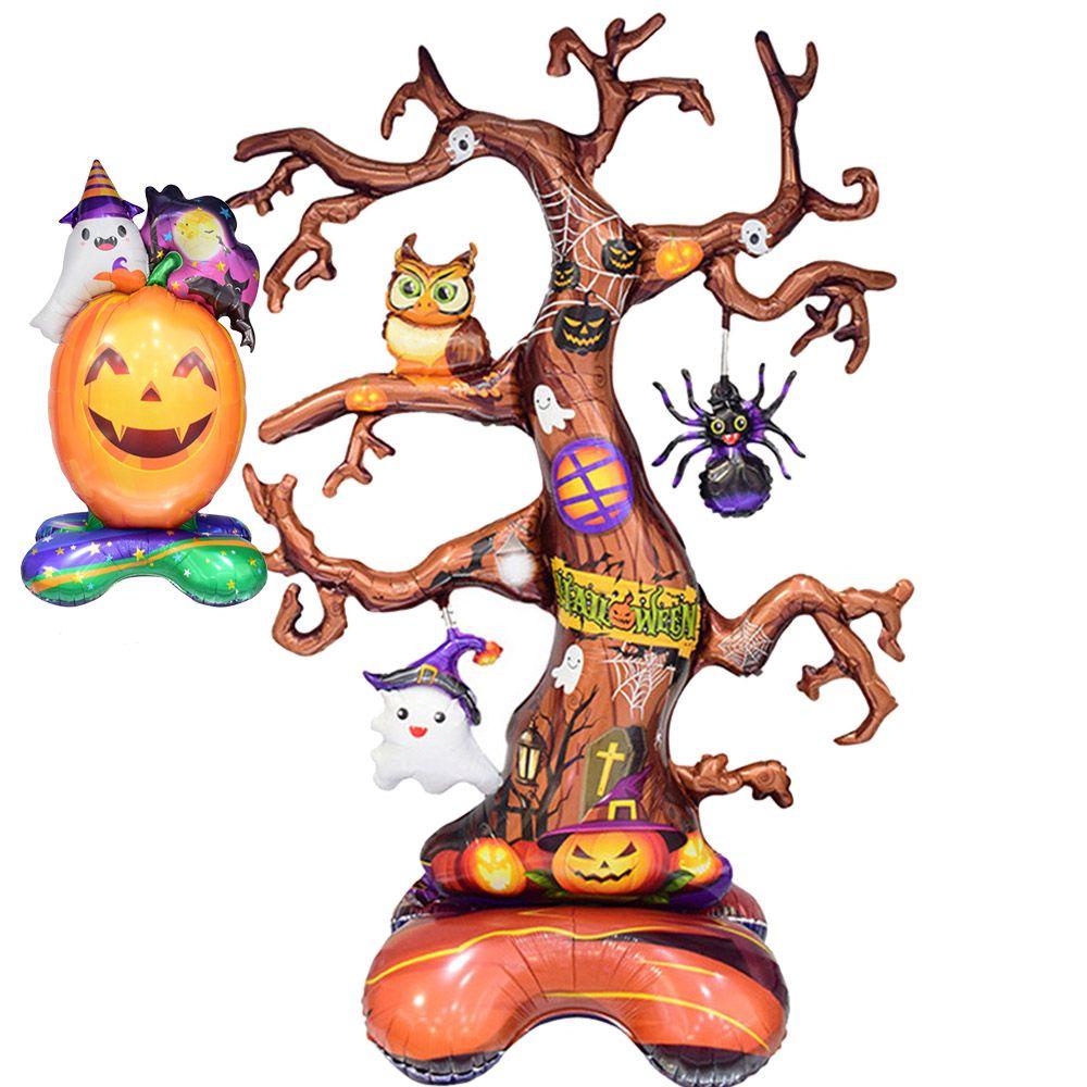 Glenes Bóng Bay Hình Ma / Phù Thủy / Bí Ngô / Bí Ngô Hoạt Hình Sáng Tạo Trang Trí Tiệc Halloween Cho Bé