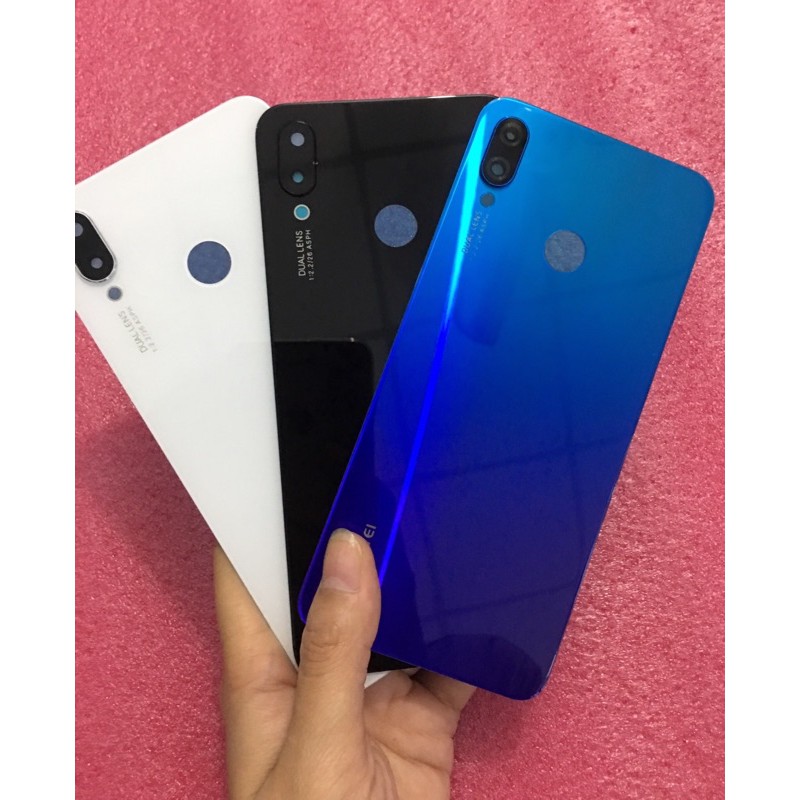 nắp lưng huawei nova 3i liền kính camera