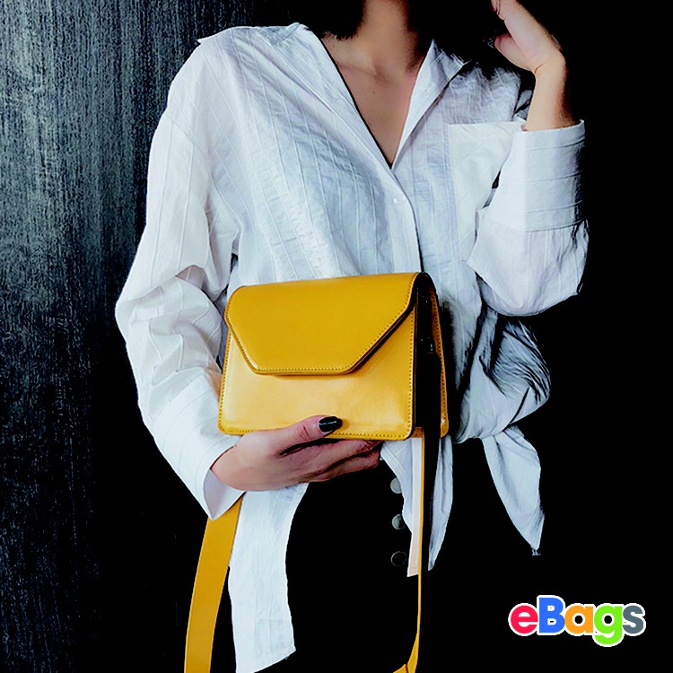 [Sale Cực Hot] Túi Đeo Chéo Nữ Dây To Khóa Bấm Sang Trọng TEB7002