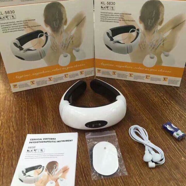 Máy Massage Cổ SKG G7-Pro/ SKG N5/SKG 4098E/SKG K5-Pro/ SKG K6E giúp giảm đau mỏi cổ vai gáy