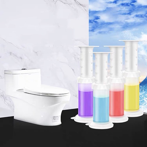 Gel Thơm Hình Bông Hoa Khử Mùi Diệt Khuẩn Bồn Cầu Toilet Tiện Dụng