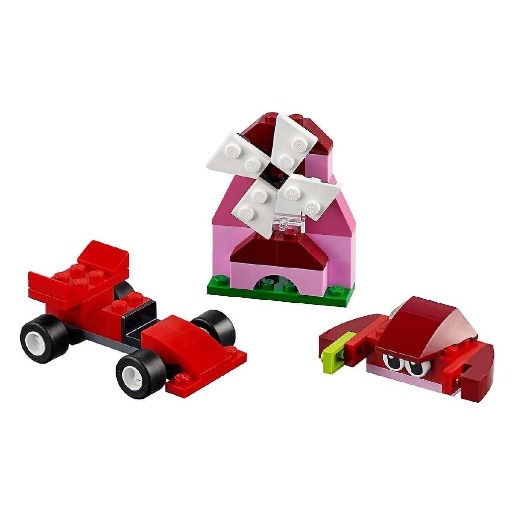 Mô Hình Lego Classic - Lắp Ráp Classic Màu Đỏ 10707 (55 Mảnh Ghép) An toàn cho bé