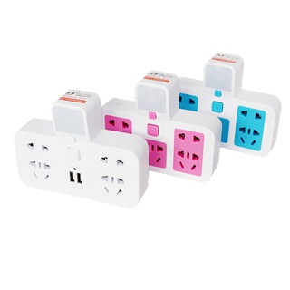Ổ Cắm Điện Đa Năng Có Cổng Usb Sạc Pin kiêm Đèn Ngủ