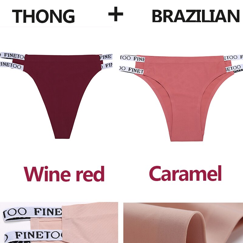 Set 2 quần lót lọt khe TAKETALK thời trang quyến rũ dành cho nữ