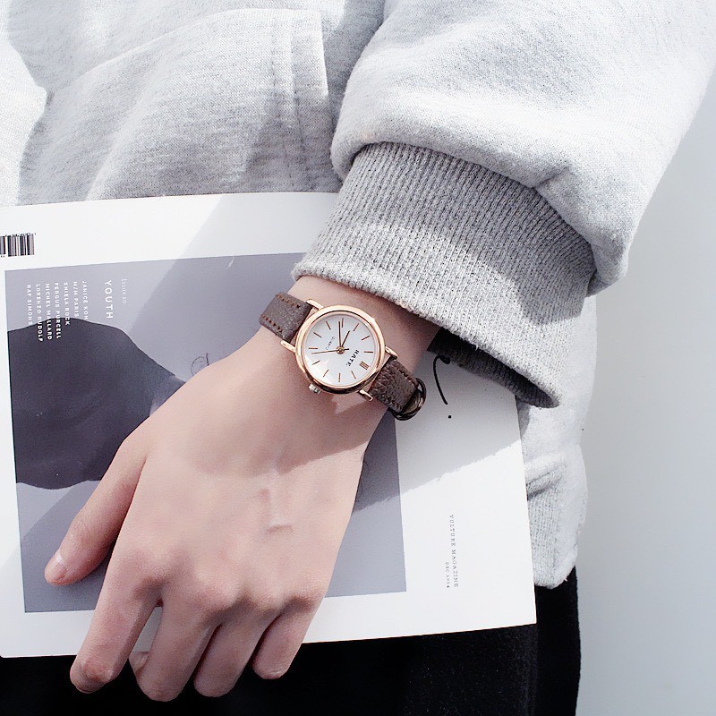 Đồng hồ đeo tay thời trang Minaki nam nữ DH47 giá rẻ