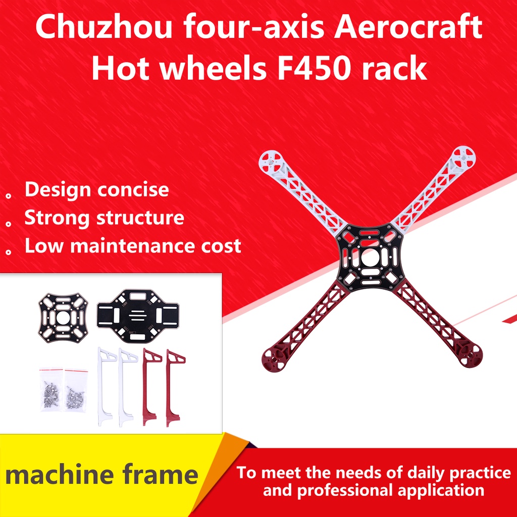 F450 DIY Quadcopter Khung F450 Giá Tích Hợp Bảng PCB Cho DIY drone Bộ khung 4 trục