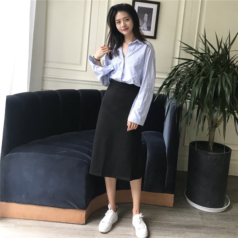 Nhiều size||Chân váy chữ A dáng dài Full size S đến 4Xl (Oder 2-4 ngày)