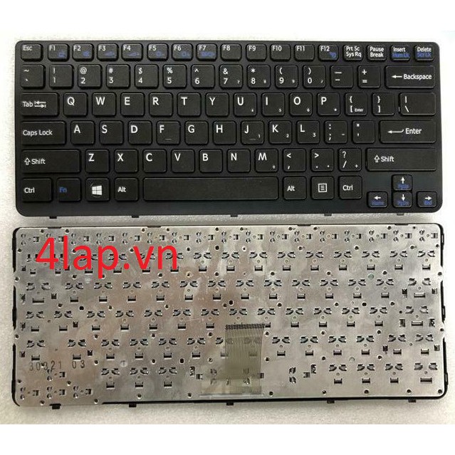 Thay Bàn phím laptop SONY Vaio E14 SVE14 SVE14A SVE141 SVE 14 SVE14111ELW