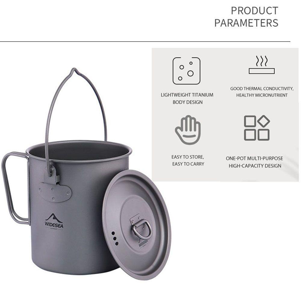 Giá Đỡ Cốc / Trà / Cà Phê Bằng Titan Tiện Dụng Mang Theo Du